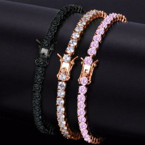 ROCK 4MM One Row Tennis Bracelet | 960545